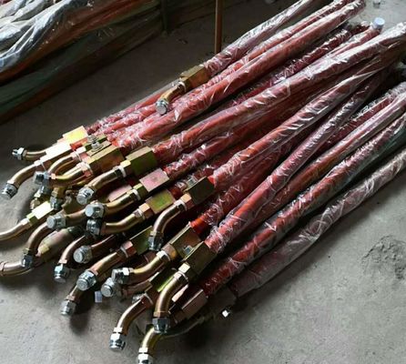 Excavator Attachment Hydraulic Breaker Hammer Pipes Hose Pipeline Piping Kit